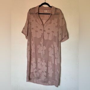 WILFRED HÉMISTICHE JACQUARD DRESS M